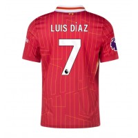 Camiseta Liverpool Luis Diaz #7 Primera Equipación 2024-25 manga corta